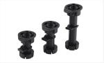 ABS Adjustable Kitchen Plastic Cabinet Legs Environment Friendly