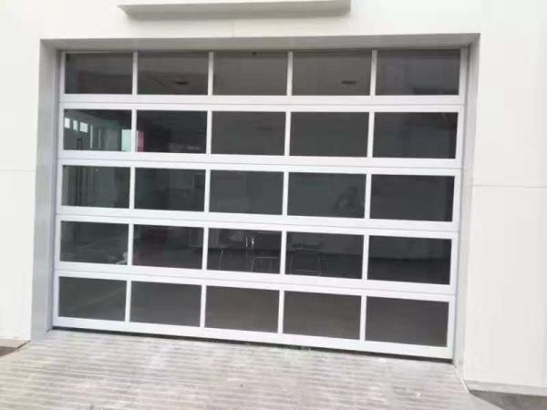 Automatic Motor Operation 5mm Aluminum Sectional Door Professional Manufacture