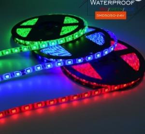 China Colored RGB SMD LED Flexible Strips 60 LEDs / M CE Approvel Long Working Life factory
