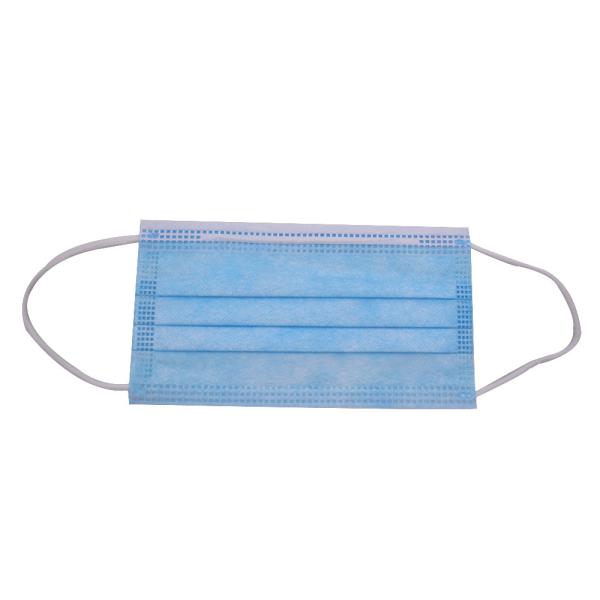Various Color 3 Ply Non Woven Face Mask Non Skin Irritation Flexible Skin
