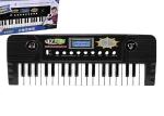 Pink Children's Electronic Piano Keyboard With Microphone Battery Operated