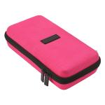 Microfiber Lining Pink Shockproof EVA Tool Case For Calculator