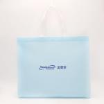 Large custom logo recycled and ultrasonic pp laminated non woven bag