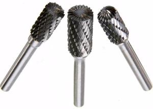 China 3mm 6mm Diameter HRA 89-92.5 Tungsten Carbide Rotary Burrs factory