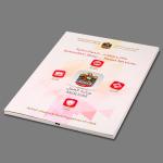 Customized 7 Inch Digital Video Brochure , Recharge Battery Video Direct Mail