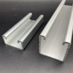 Construction Material Custom Size 3m 6m Plain Aluminum Strut Channel