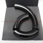 DIN2605 Long Radius 90 Bend Pipe Sch 80 DIN BS EN10253 ST37.2 Carbon 3D 5D