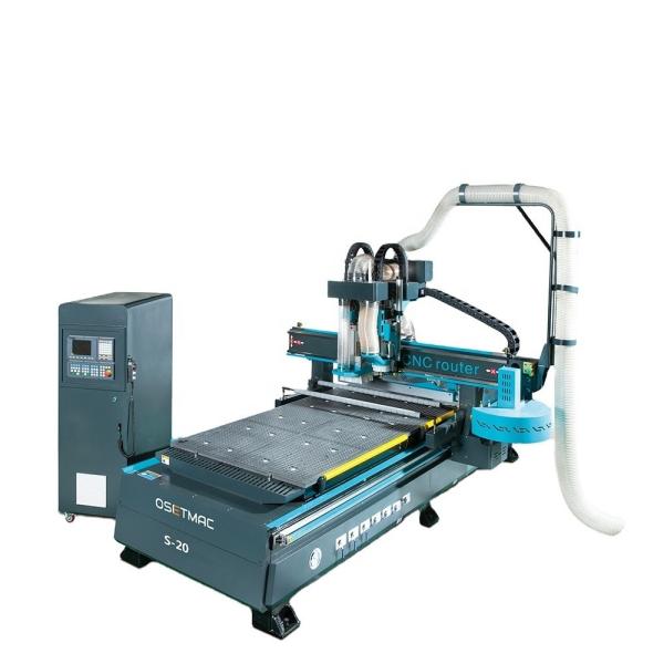 12000 24000 rpm SYNTEC Servo Motor Woodworking CNC Router for Furniture Industry