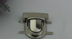 New product high end plating zinc alloy metal push press locks for handbag