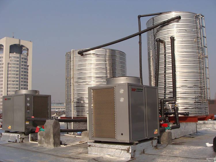 Durable Hybrid Water Heater R407C / R410A Refrigerant CE Certification