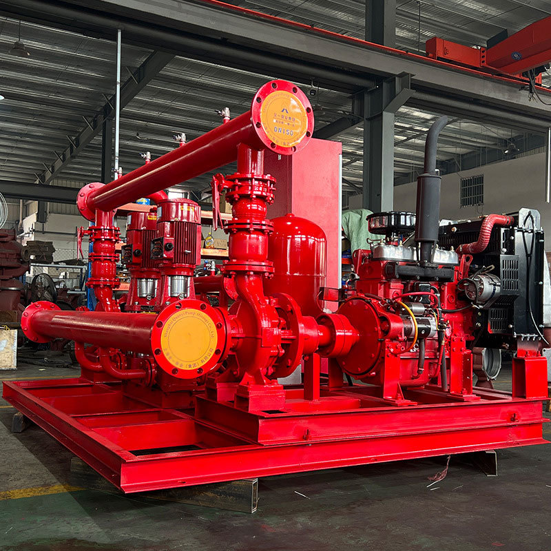 China Approved China Manufacturer EDI Fire Fighting System Electric Jockey Diesel Fire Pump factory