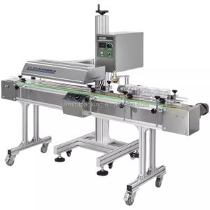 China Continuous Electromagnetic Induction Sealer For PET Bottle Caps And Aluminium Foil factory