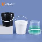 20L 5 Gallon Plastic Pail Bucket for Heat Transfer Printing Thick Packaging