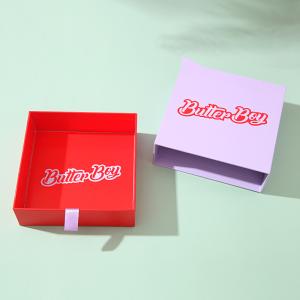 China luxury Partone CMYK Drawer Paper Box For Jewellery Necklace Gift factory