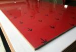 ISO9001 2mm 750 KGS/M3 High Gloss Acrylic MDF Panels