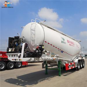 China 3 Axles 50 Tons Bulk Cement Carrier Tanker Semi Truck Trailer factory