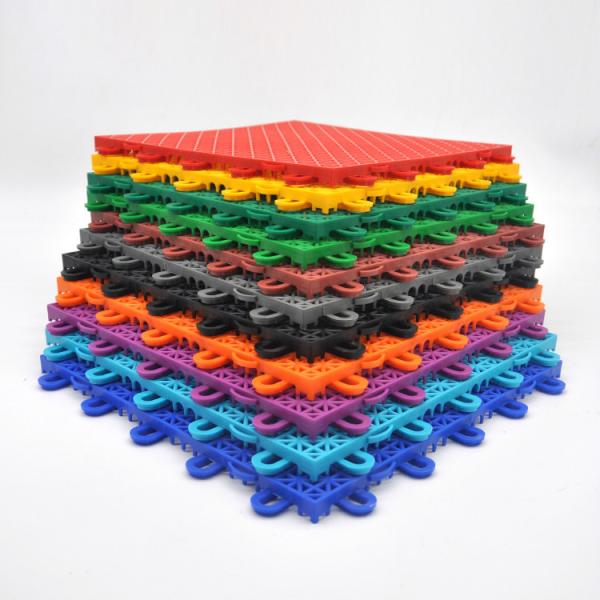 Polypropylene Pp Interlocking Sports Flooring For Basketball Badminton Court