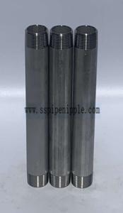 China Standard Stainless Steel Pipe Nipple Construction Machine Building Use factory