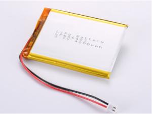 China LP686483 3.7V 4200MAH Li Ion Battery Manufactured In Production High Capacity LiPo Pack for 20C -60C Temperature Range factory