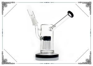 China Mini Glass Water Bubbler 8 Arms Tree Percolator Perc Glass Water Pipe factory