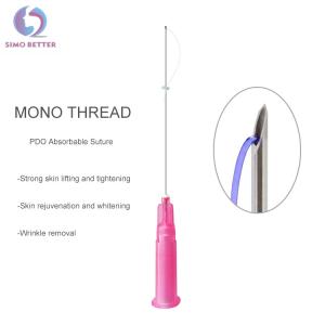 China PDO Mono thread for facial rejuvenation factory