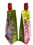 258g Printed Retort Flat Bottom Spout Pouch Sterilization Juice Packaging Pouch
