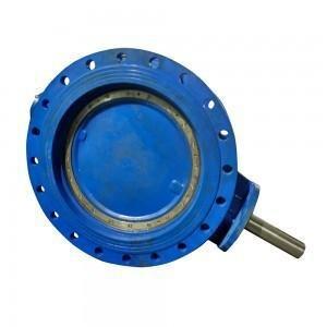 China GOOD QUALITY PRICE ECCENTRIC FLANGED BUTTERFLY VALVES factory