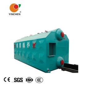 China Horizontal Coal Fired Hot Water Boiler / Biomass Boiler Efficiency 1.25 Mpa factory