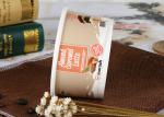 Personalized Branded Paper Cups / Bowls , Insulated Disposable Soup Bowls
