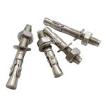 Electro-polishing 3/8" Stainless Steel Wedge Anchor Bolts for Concrete Expansion
