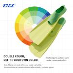 Full Foot Pocket TPR TPE Diving Scuba Swim Fins For Childrens Men Women