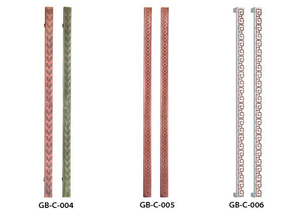 SS 316 Stainless Steel Square Door Handles Multi Color Long Lifespan Eco -