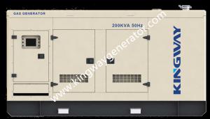 China Silent 75KVA 60KW Biogas Powered Generator Set Weichai Yuchai Cummins Gas Engine factory