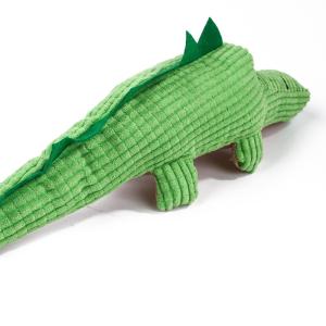 China Crocodile Plush Voice Toy For Puppy Teeth Grinding / Cleaning factory