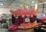 Round inflatable jumping house Merry-go-round inflatable bouncer inflatable