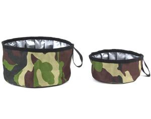 China Collapsible Portable Dog Water Food Bowls For Medium To Large Dogs factory