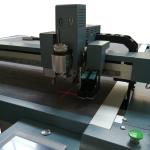 Single Ply CNC Digital Fabric Textile Cutting Machine with Round Knife Vibration