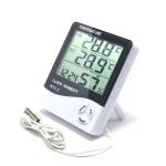 Multifunction Digital Display Indoor Temperature And Humidity Gauge Meter