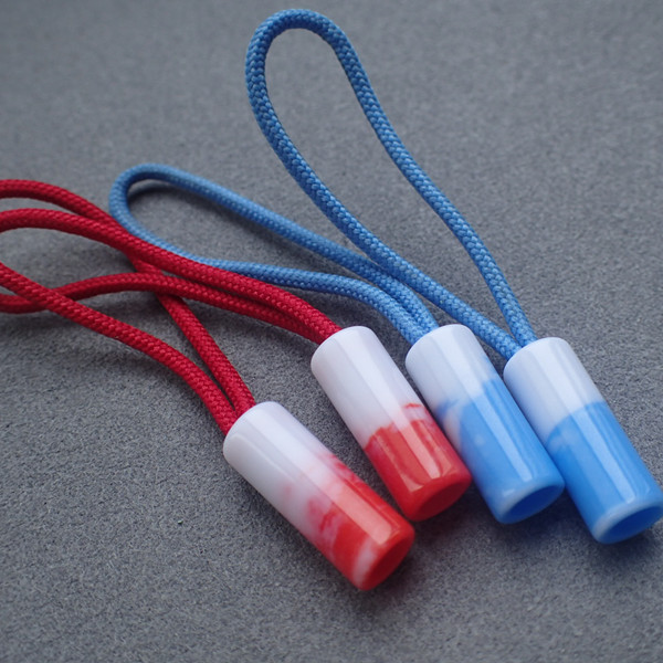 Rainbow Color Zipper Slider Puller