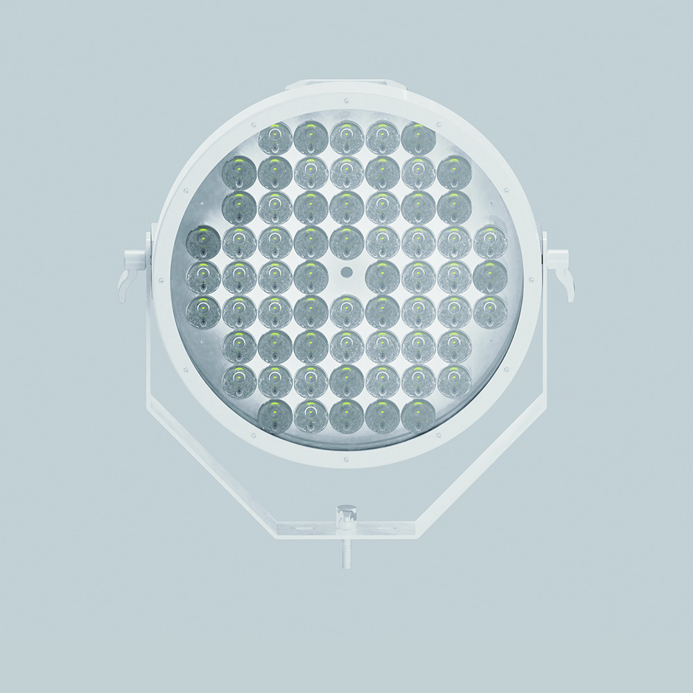 1000w Sky Beam Searchlight , 277V Remote Control Marine Spotlight