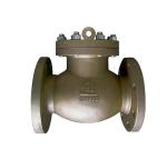 Flanged DIN DN50 DN100 DN200 PN25 Spring Loaded Cast WCB Piston Globe Check
