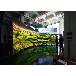 China High Quality Led Video Wall P3.91 Indoor Curved Screen For Supermaket