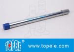 Galvanized IMC Conduit Steel Pipe , IMC Conduit And Fittings With 2 Hole Straps
