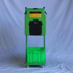 14gallon Green Trolley portable eyewash emergency eyewash 53L ABS portable eye