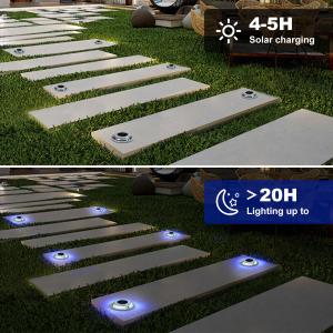 China Bule Or Cold White 3T Bearing 2V Voltage Solar Led Light / Solar Dock Light For Dock Decoration factory