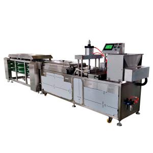 China Adjustable 1500pcs/H Arabic Bread Production Line With Two Heads factory