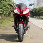 Horizontal Type Air Cooled 4-Stroke Electric Powered Motorcycle 150cc