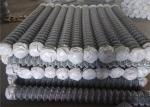 2.8mm Diameter Diamond Chain Link Fencing 8 Foot Height Galvanized
