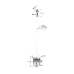 Cobra Hook Hanging Cable Kits For Supermarket Shelf 24*29.5mm YW86487