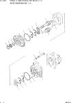 705-52-30280 Komatsu Gear Pump SAR71+50 WA450 WA450L WA470 WF450 WF450T